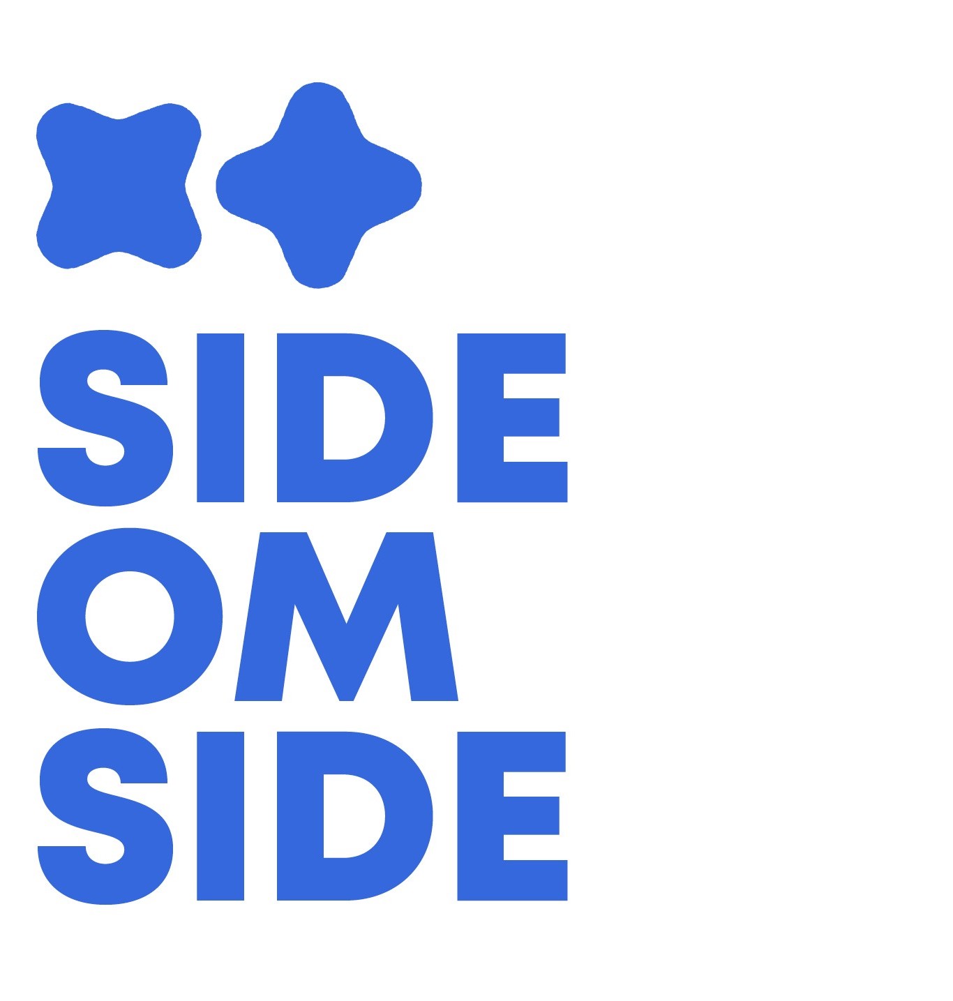 SIDE OM SIDE LOGO med ikoner RGB til digitalt brug - ikke til tryk